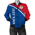 FUNSTUFFPRINT Belize Women's Bomber Jacket - Curve Version - 3D Bomber Jacket