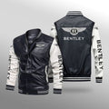 FUNSTUFFPRINT Bentley Leather 3D Bomber Jacket