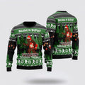 FUNSTUFFPRINT Bevieve In Bigfoot Ugly Christmas Sweater For Men, Best Gift For Christmas, Christmas Fashion Winter Ugly Sweater