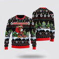 FUNSTUFFPRINT Bigfoot Christmas Ugly Christmas Sweater For Men, Best Gift For Christmas, Christmas Fashion Winter Ugly Sweater