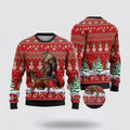 FUNSTUFFPRINT Bigfoot Goes To Spend Christmas With Shletie Ugly Christmas Sweater – Best Gift For Christmas Ugly Sweater