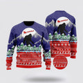 FUNSTUFFPRINT Bigfoot Sweater, World Champion Ugly Christmas Sweater For Men, Best Gift For Christmas, Christmas Fashion Winter Ugly Sweater