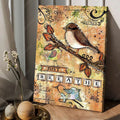 Bird Poster, Just Breathe, Poster Decor, Wall Poster Poster and Canvas