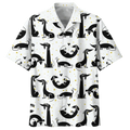 Black And White Dachshund Hawaiian Shirt, dachshund dog hawaii shirt for Men and women