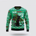 FUNSTUFFPRINT Black Cat I Can Explain Ugly Christmas Sweater For Men And Women, Best Gift For Christmas, Christmas Fashion Winter Ugly  Sweater
