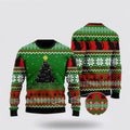 FUNSTUFFPRINT Black Cat Meowy Christmas Tree Ugly Christmas Sweater For Men And Women, Best Gift For Christmas, Christmas Fashion Winter Ugly  Sweater