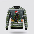 FUNSTUFFPRINT Black Cat Merry And Bright Ugly Christmas Sweater For Men And Women, Best Gift For Christmas, Christmas Fashion Winter Ugly  Sweater