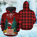 FUNSTUFFPRINT 3D Black Cat Naughty All Over 3D Hoodie and Zip Hoodie