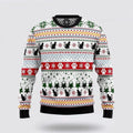 FUNSTUFFPRINT Black Cat Pattern Ugly Christmas Sweater For Men And Women, Best Gift For Christmas, Christmas Fashion Winter Ugly  Sweater