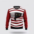 FUNSTUFFPRINT Black Cat Six Feet Ugly Christmas Sweater For Men And Women, Best Gift For Christmas, Christmas Fashion Winter Ugly  Sweater