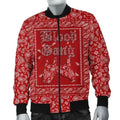 FUNSTUFFPRINT Blood Gang Bomber Jacket 3D Bomber Jacket