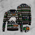 FUNSTUFFPRINT Blue Snow Awesome Wolf Ugly Christmas Sweater, Christmas Sweater, Ugly Sweater, Funny Xmas Sweaters Ugly Sweater