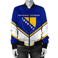 FUNSTUFFPRINT Bolivia Coat Of Arms Women Bomber Jacket Lucian Style 3D Bomber Jacket