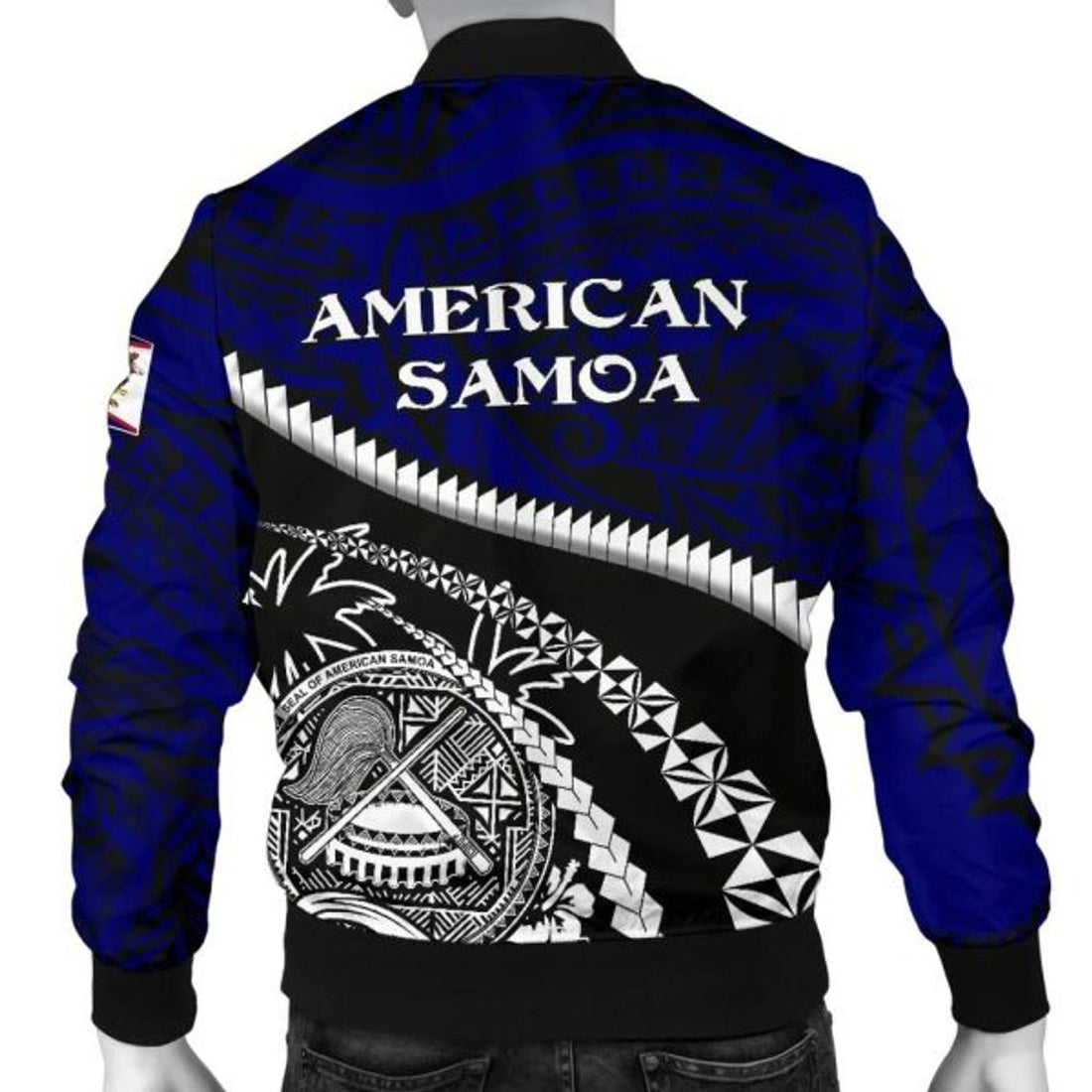 FUNSTUFFPRINT Bomber Jacket American Samoa - Road to Hometown 3D Bomber Jacket