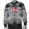FUNSTUFFPRINT Bomber Jacket - Denmark Mjolnir and Double Dragon 3D Bomber Jacket