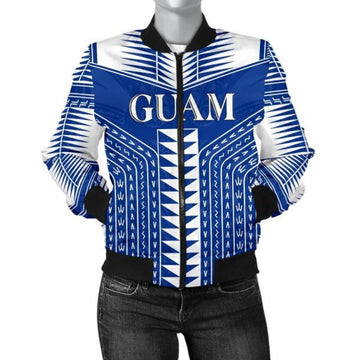 FUNSTUFFPRINT Bomber Jacket Guam Polynesia 3D Bomber Jacket