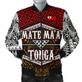FUNSTUFFPRINT Bomber Jacket Mate Ma'a Tonga 3D Bomber Jacket