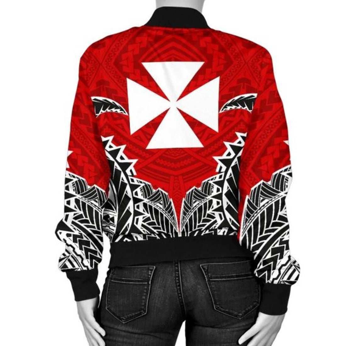 FUNSTUFFPRINT Bomber Jacket Wallis And Futuna Premium 3D Bomber Jacket