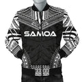 FUNSTUFFPRINT Bomber Jacketamoa Polynesian Chief - Black Version 3D Bomber Jacket