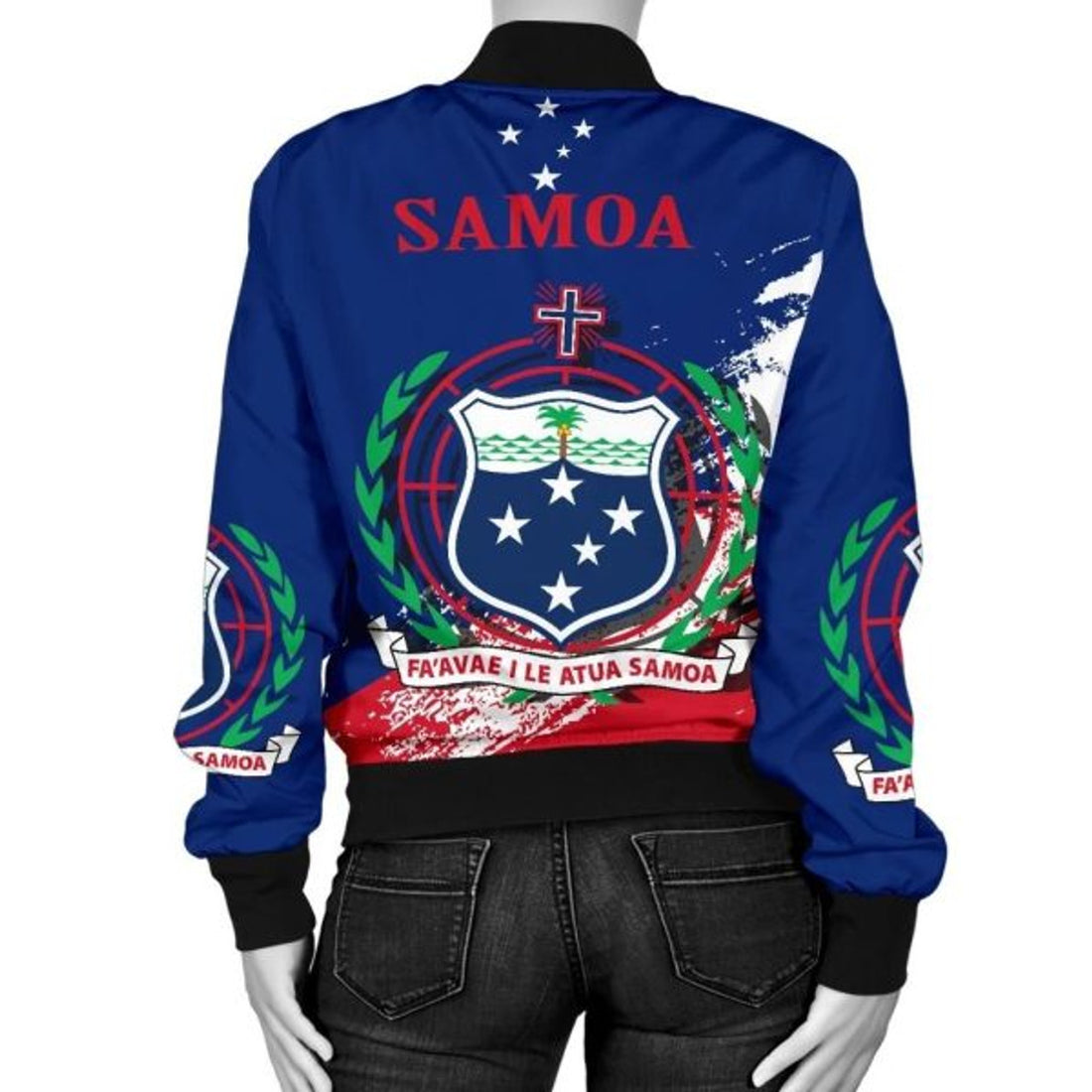 FUNSTUFFPRINT Bomber Jacketamoa Special 3D Bomber Jacket