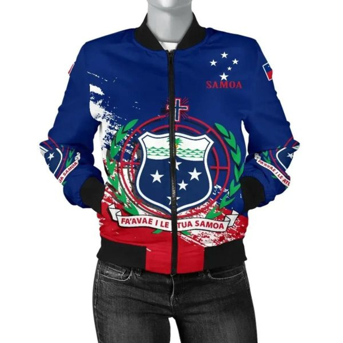 FUNSTUFFPRINT Bomber Jacketamoa Special 3D Bomber Jacket