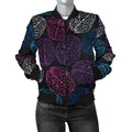 FUNSTUFFPRINT Brain Pattern Print Women Casual 3D Bomber Jacket