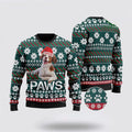 FUNSTUFFPRINT Brittany Santa Printed Ugly Christmas Sweater For Men And Women, Gift For Christmas, Best Winter Christmas Outfit Ugly  Sweater