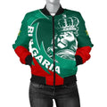 FUNSTUFFPRINT Bulgaria Lion Women's 3D Bomber Jacket