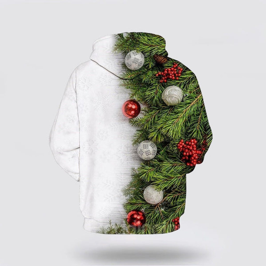 FUNSTUFFPRINT 3D Christmas Tree All Over 3D Hoodie and Zip Hoodie