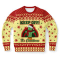 FUNSTUFFPRINT Cactus Keep Off It's Christmas Ugly Christmas Sweater, Christmas Sweater, Ugly Sweater, Funny Xmas Sweaters Ugly Sweater
