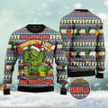 FUNSTUFFPRINT Cactus Not Even The Naughty List Can Handle Me Ugly Christmas Sweater, Christmas Sweater, Ugly Sweater, Funny Xmas Sweaters Ugly Sweater