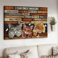 Cat Lover, I Can Only Imagine Surrounded By Your Glory What Will My Heart Feel Will Dance For You Jesus Poster and Canvas