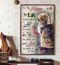 Cat Lover, To Be Happy In Life You Must Let Go Of What’s Gone Be Grateful For What Remains Poster and Canvas