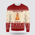 FUNSTUFFPRINT Cat Christmas And Meditate Ugly Christmas Sweater For Men And Women, Best Gift For Christmas, Christmas Fashion Winter Ugly  Sweater