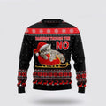 FUNSTUFFPRINT Cat Dashing Through The No Ugly Christmas Sweater For Men And Women, Best Gift For Christmas, Christmas Fashion Winter Ugly  Sweater