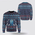 FUNSTUFFPRINT Cat Jumper Ugly Christmas Sweater For Men And Women, Best Gift For Christmas, Christmas Fashion Winter Ugly  Sweater