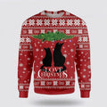 FUNSTUFFPRINT Cat Love Christmas Ugly Christmas Sweater For Men And Women, Best Gift For Christmas, Christmas Fashion Winter Ugly  Sweater