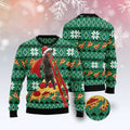 FUNSTUFFPRINT Cat Pizza Ugly Christmas Sweater, Christmas Cat Ugly Sweater, Ugly Cat Xmas Sweater Ugly Sweater