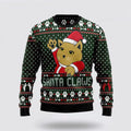 FUNSTUFFPRINT Cat Santa Claws Christmas Ugly Christmas Sweater For Men And Women, Best Gift For Christmas, Christmas Fashion Winter Ugly  Sweater