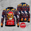 FUNSTUFFPRINT Cat You Look So Ugly Ugly Christmas Sweater, Christmas Cat Ugly Sweater, Ugly Cat Xmas Sweater Ugly Sweater