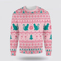FUNSTUFFPRINT Cats Love Christmas Ugly Christmas Sweater For Men And Women, Best Gift For Christmas, Christmas Fashion Winter  Ugly  Sweater