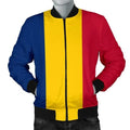 FUNSTUFFPRINT Chad Flag Men's 3D Bomber Jacket