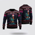 FUNSTUFFPRINT Chicken I Don't Fart Ugly Christmas Sweater, Farm Sweater, Christmas Gift, Best Winter Outfit Christmas Ugly Sweater
