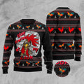 FUNSTUFFPRINT Chicken Stop Staring At My Cock Ugly Christmas Sweater, Christmas Sweater, Ugly Sweater, Funny Xmas Sweaters Ugly Sweater