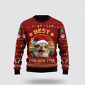 FUNSTUFFPRINT Chihuahua Best Dog Mom Ever Ugly Christmas Sweater For Men And Women, Gift For Christmas, Best Winter Christmas Outfit Ugly  Sweater