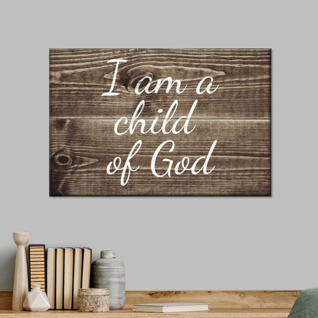 Child Of God Canvas Wall Art - Christian Canvas Wall Art - Religious Wall Art Canvas