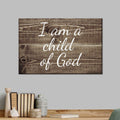 Child Of God Canvas Wall Art - Christian Canvas Wall Art - Religious Wall Art Canvas