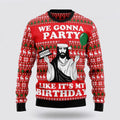 FUNSTUFFPRINT Christian Party Ugly Christmas Sweater – Gifts For People Who Love Jesus Ugly  Sweater