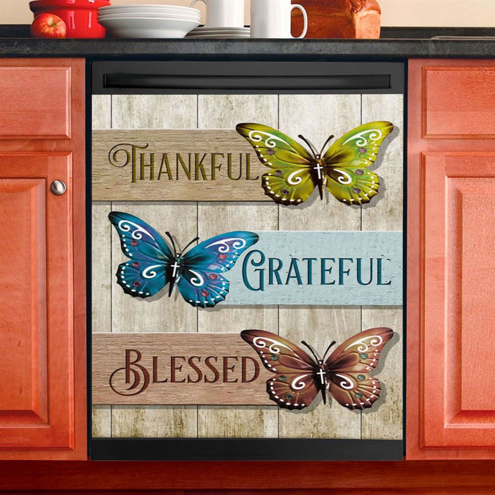 Christian Christmas Christmas Begins With Christ Dishwasher Cover, Bible Verse Dishwasher Magnet Cover, Scripture Kitchen Decor