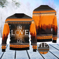 FUNSTUFFPRINT Christian Christmas Ugly Christmas Sweater, Christmas Sweater, Ugly Sweater, Funny Xmas Sweaters Ugly Sweater